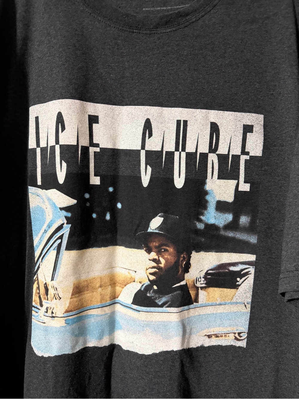 Black Graphic Short-Sleeve Tee